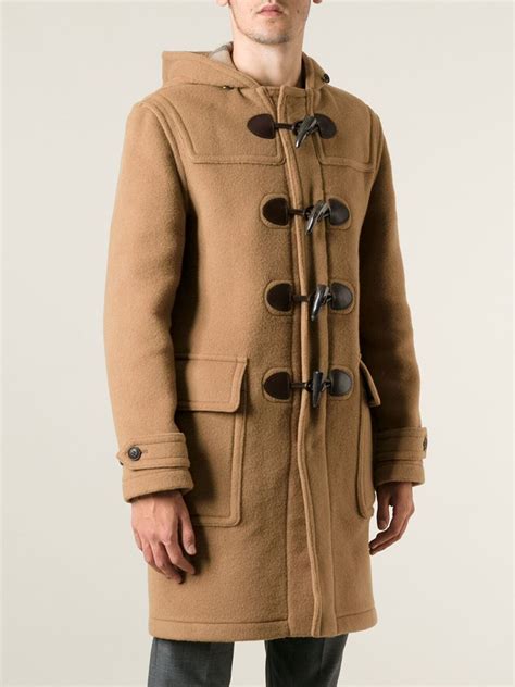 burberry duffle coat men's.